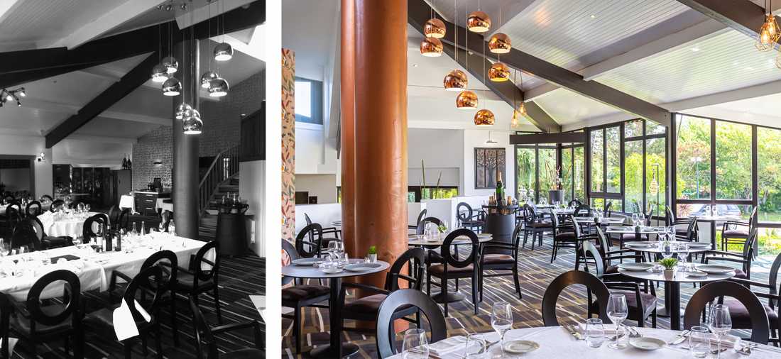 Avant-Après : Rénovation d'un restaurant par un architecte d'intérieur
