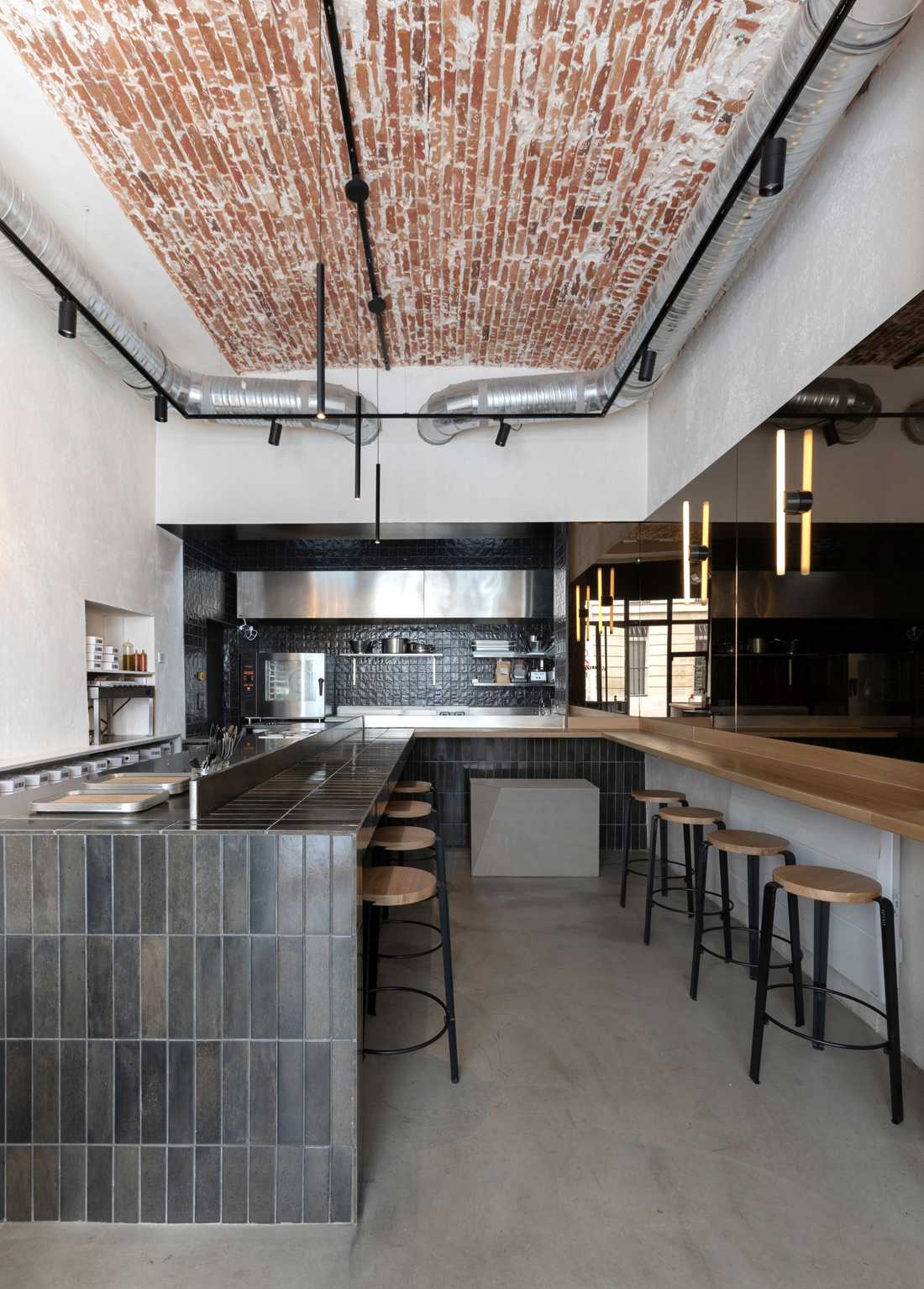 Restaurant in Nîmes aménagé par un spécialiste de l'architecture commerciale