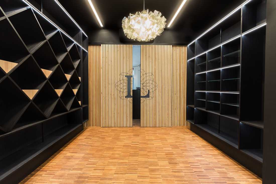 Architecture d'intérieur pour une commerce d'épicerie de luxe